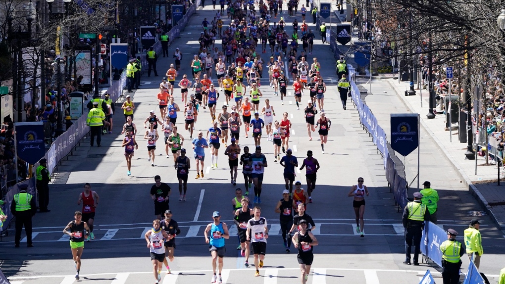 Trevor Hofbauer finishes 15th in Boston Marathon | CTV News
