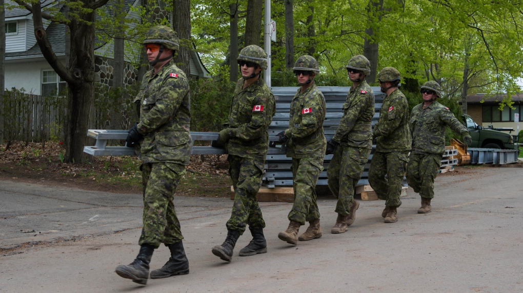 Soldiers to conduct exercises near London, Ont.