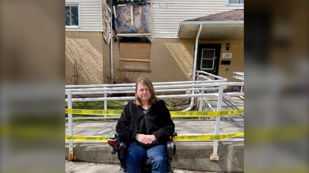 'The curtains were on fire as I got in my wheelchair': London, Ont. fire victim pleads for accessible housing