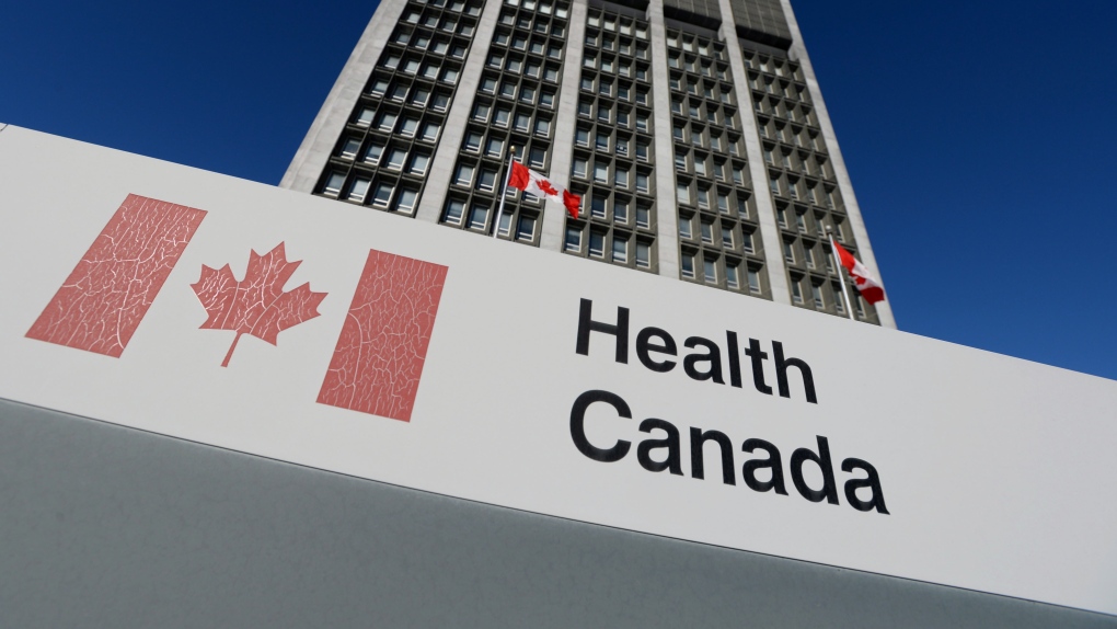 FILE - A sign is displayed in front of Health Canada headquarters in Ottawa on Friday, January 3, 2014. THE CANADIAN PRESS/Sean Kilpatrick