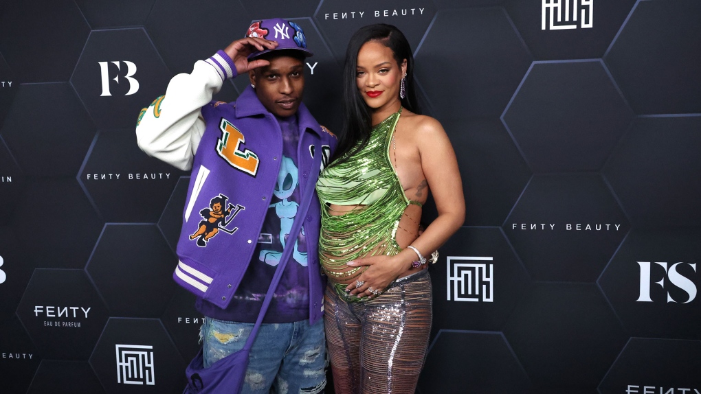 Rihanna and A$AP Rocky have welcomed their first child, a source close to the couple confirmed to CNN. (Mike Coppola/Getty Images/CNN)
