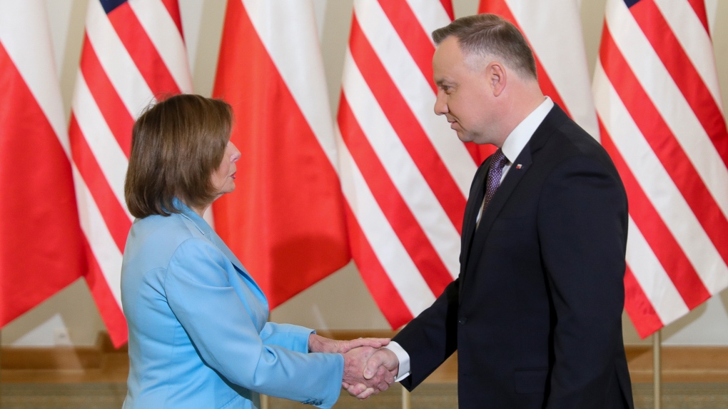 Ukraina: Pelosi dziękuje Polsce za wsparcie