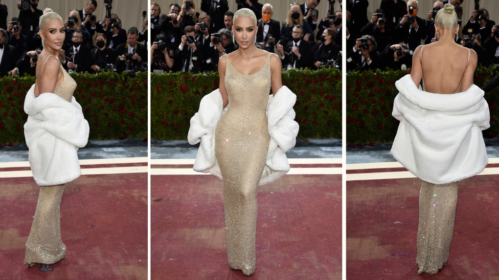 Met Gala: Kim Kardashian mengenakan gaun Marilyn Monroe