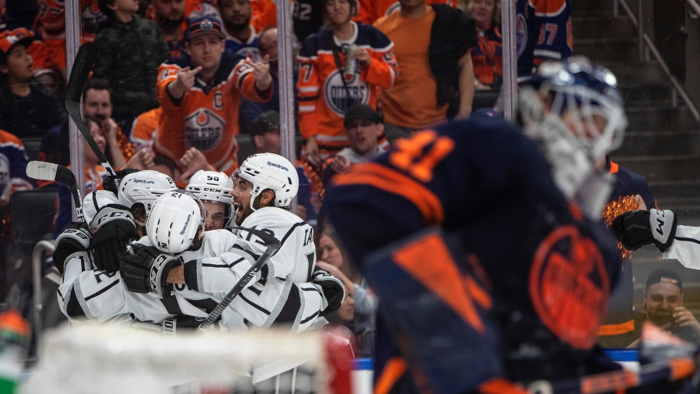 Quick, L.A. Kings outlast Edmonton Oilers for 4-3 win in Game 1