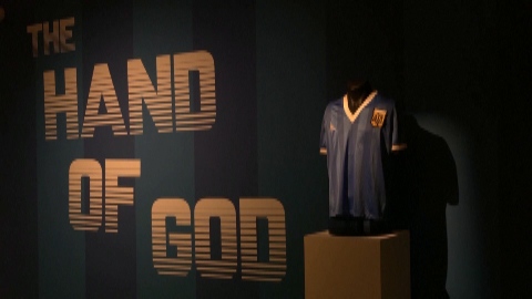 Baju ‘Hand of God’ Maradona dijual seharga US,3 juta