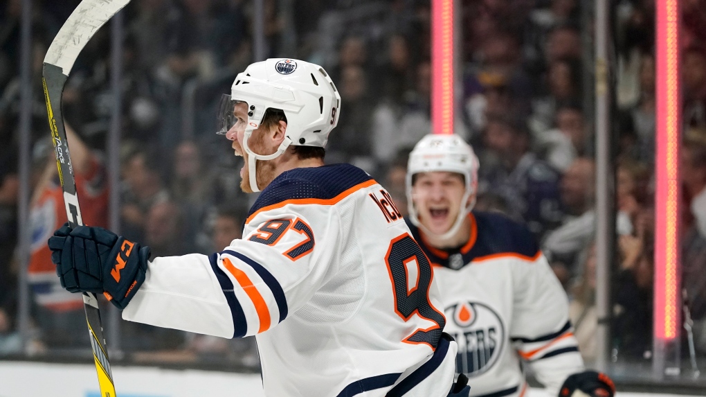 NHL playoffs: Kings' arena lights not on early for Oilers