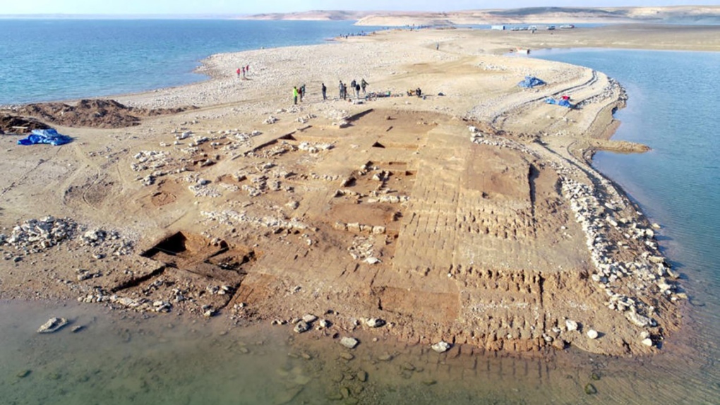 Archaeologists rushed to excavate and document an ancient city in Iraq before it was once again submerged in the Mosul reservoir. (Universities of Freiburg and Tübingen; KAO/CNN)
