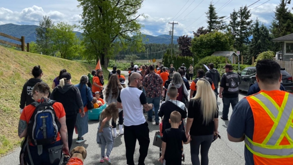Residential school march: Indigenous group meets with RCMP - Verve times