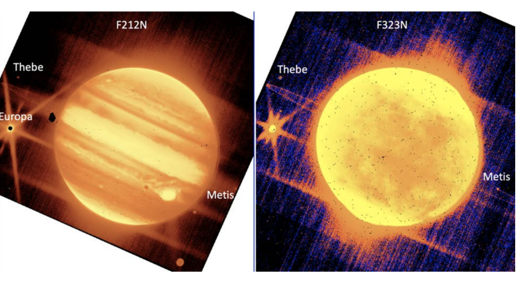 James Webb teleskopu Jüpiter'in kızılötesi fotoğraflarını çekti