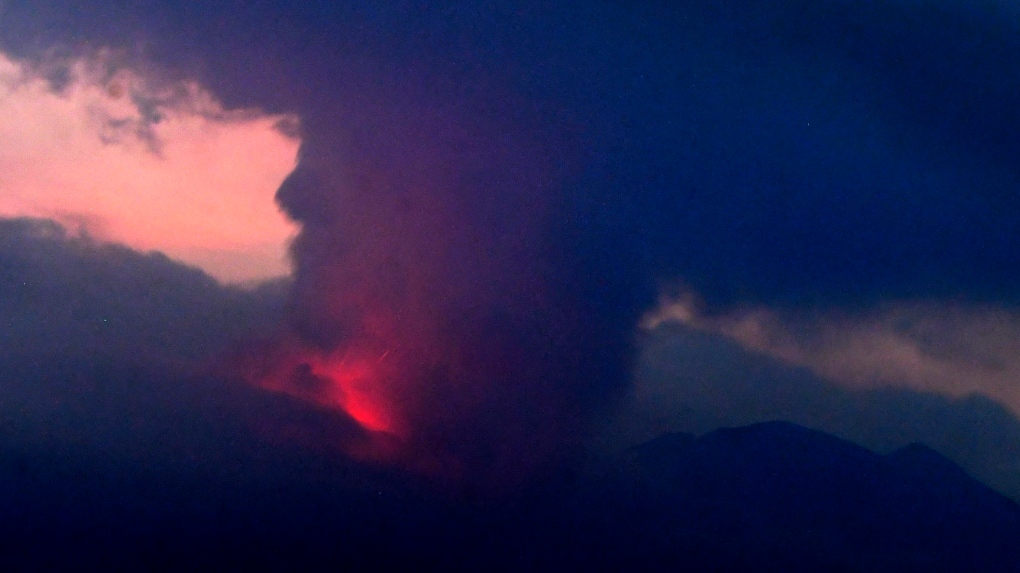 Volcán de Japón: la erupción del volcán Sakurajima conduce a la evacuación
