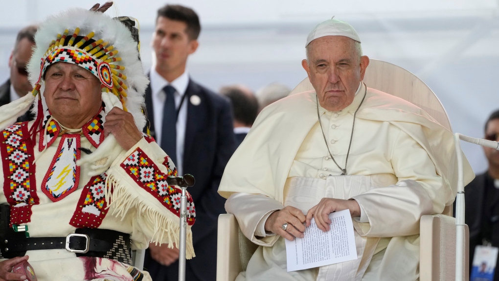Pope Francis apologizes for excluding Canadian communities, including Winnipeg, during pilgrimage