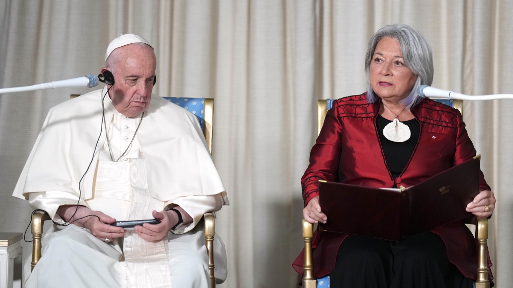 Pope expresses 'shame and sorrow' for residential |