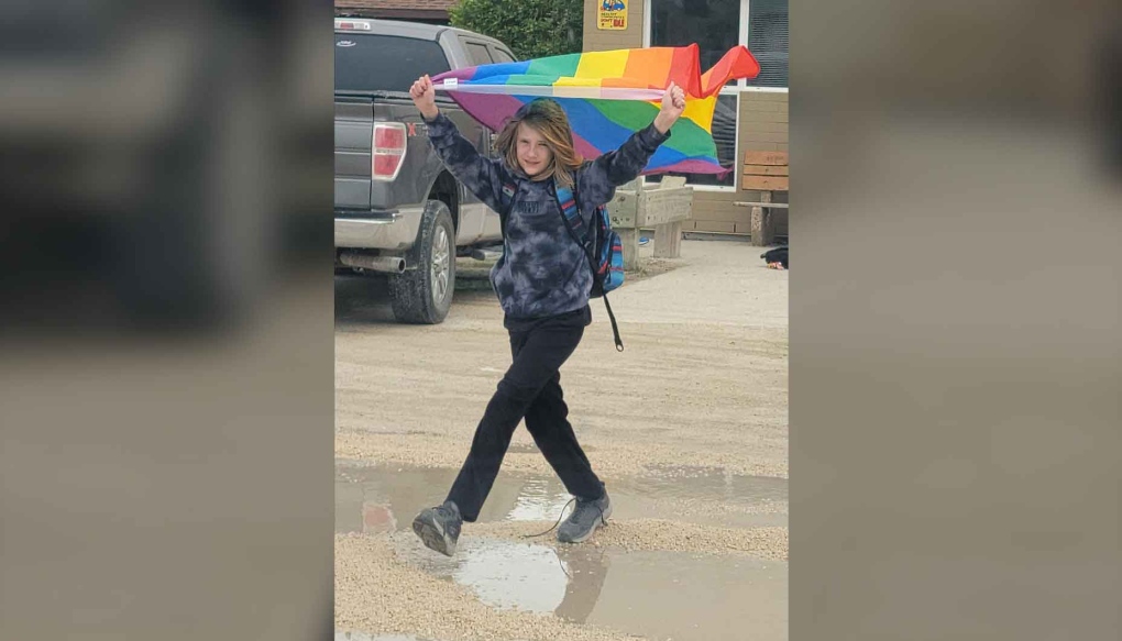 Manitoba mother files human rights complaint against school over son's pride flag
