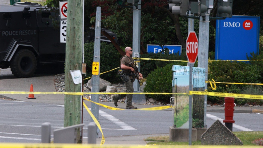 Saanich, B.C., bank shooting motive may never be known, says criminologist
