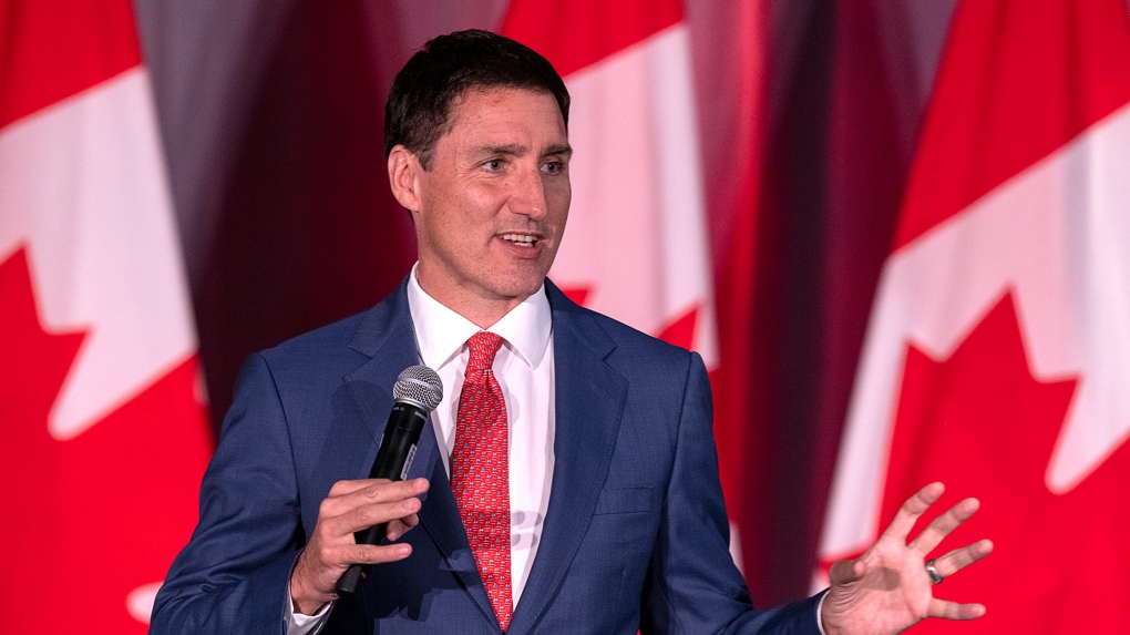 FILE - Prime Minister Justin Trudeau, Leader of the Liberal Party of Canada, addresses supporters as he attends a Laurier Club event in Halifax on Wednesday, July 20, 2022. THE CANADIAN PRESS/Andrew Vaughan