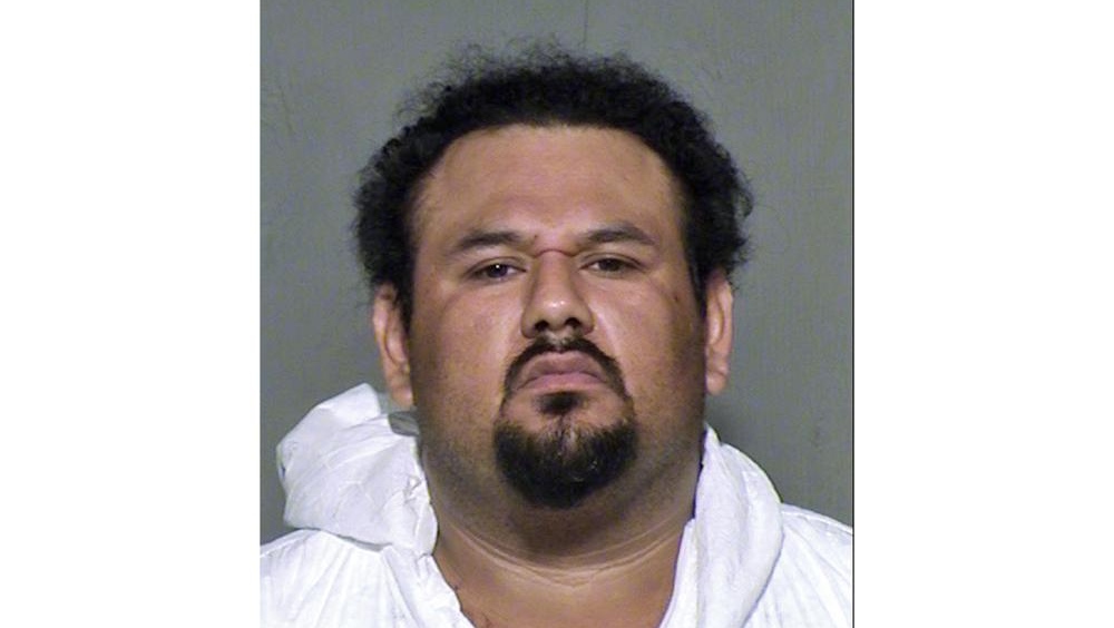 This undated booking photo provided by the Maricopa County, Ariz., Sheriff's Office shows Apolinar Altamirano, who was sentenced to 38 years in prison on Friday, Aug. 19, 2022, for the 2015 shooting death of convenience store clerk Grant Ronnebeck in Mesa, Ariz. Prosecutors had initially sought the death penalty against Altamirano, but a court later ruled prosecutors couldn't pursue his execution because Altamirano is intellectually disabled. (Maricopa County Sheriff's Office via AP, File)