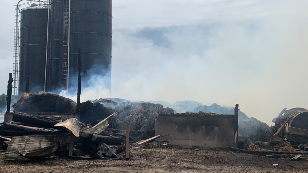 'Flames were 60 feet high'; Barn fire causes $2M in damage ahead of harvest season