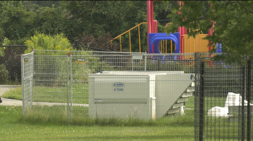 Ottawa school: New HVAC unit sitting outside for months