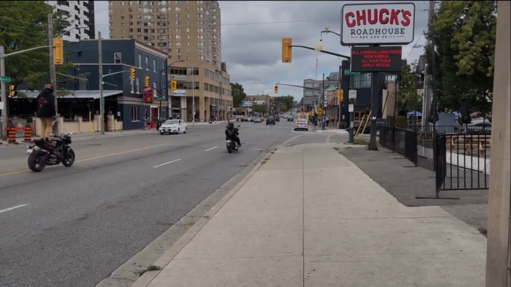 Richmond Row motorcycle stunt driver upsets witnesses, merchants