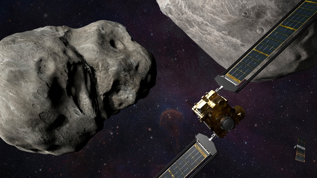 Sonda NASA zderza się z asteroidą