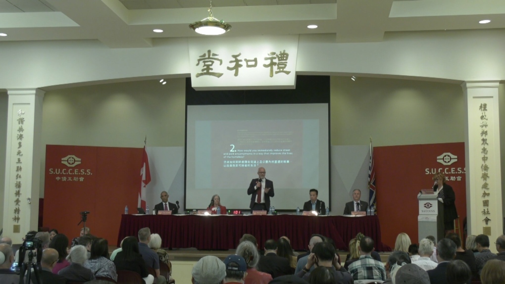 Vancouver mayoral candidates debate how to make Chinatown, DTES safer