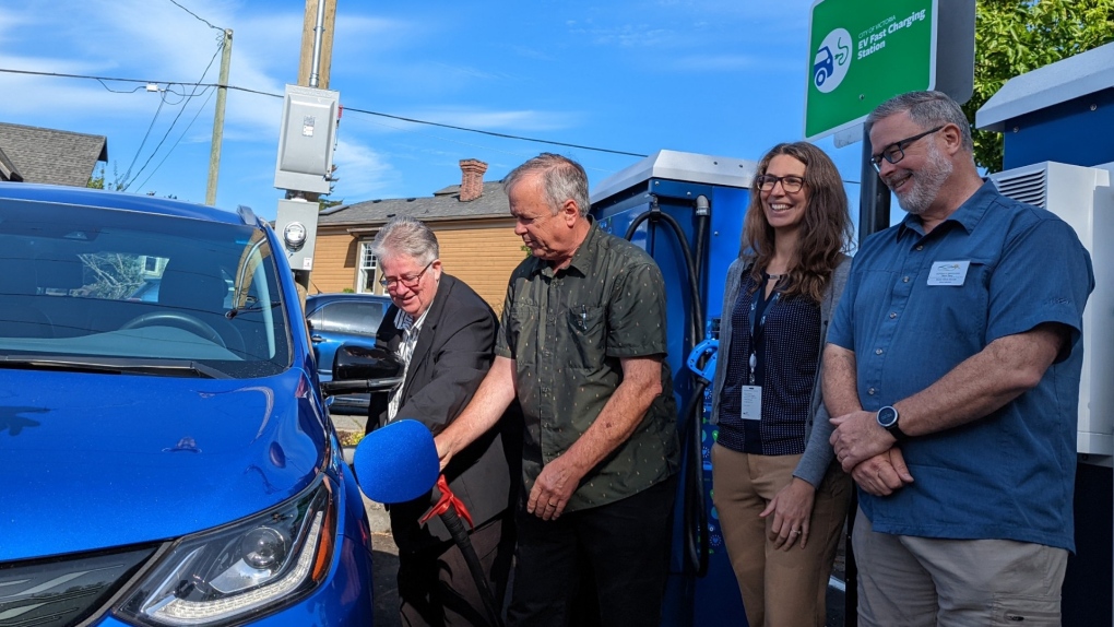 Victoria debuts first neighbourhood EV fast charging station