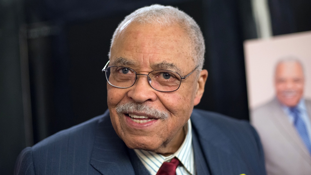James Earl Jones, seen here in New York in 2015, is retiring as the voice of Darth Vader in future "Star Wars" projects, but he's given Lucasfilm permission to use archival sound or recreate his voice using AI. (Mike Pont/WireImage/Getty Images via CNN)

