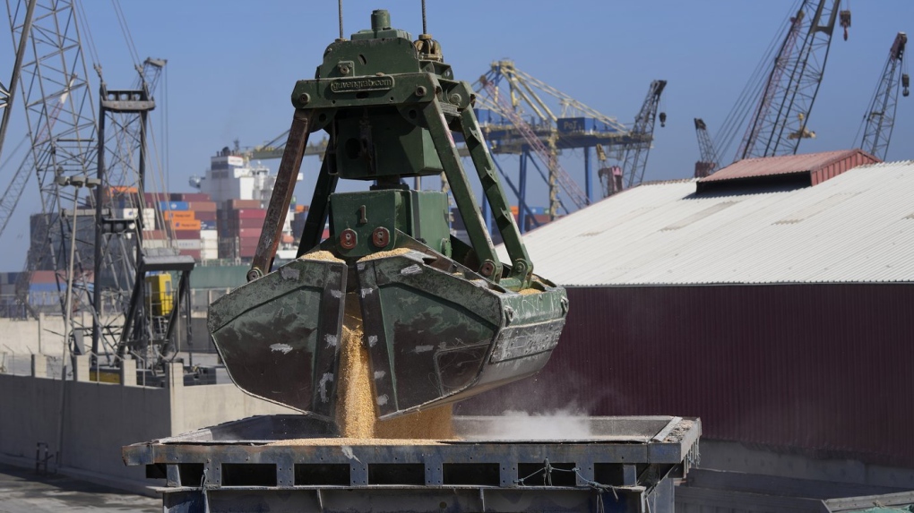 Un navire ukrainien accoste au Liban avec des marchandises