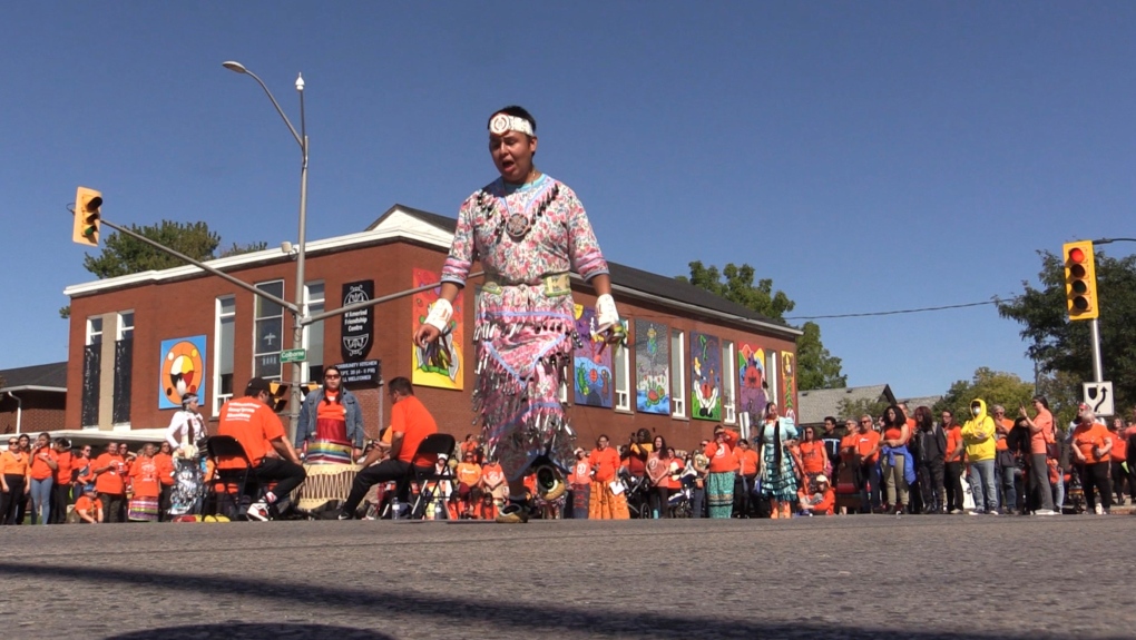 'I met with residential school survivors for inspiration': Indigenous murals unveiled in downtown London, Ont.