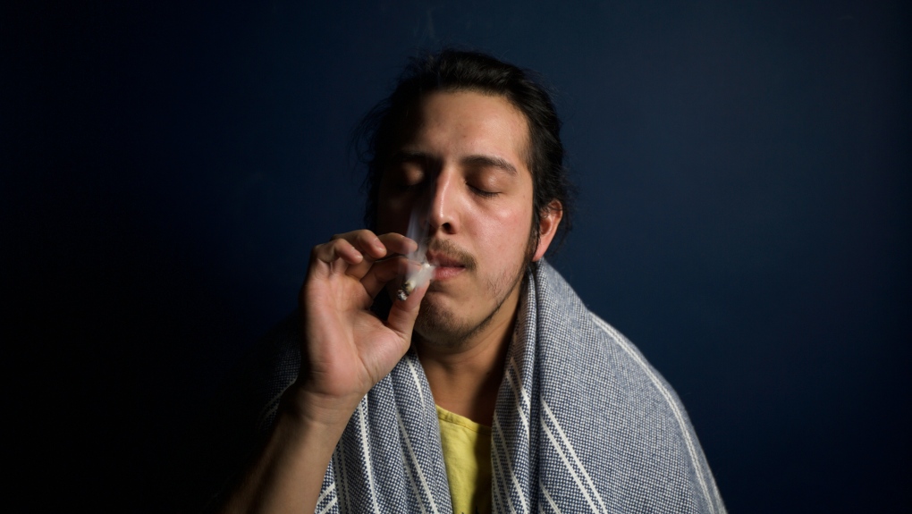 A man smoking a cannabis joint is seen in this file image. (Photo by Brandon Nickerson via Pexels)
