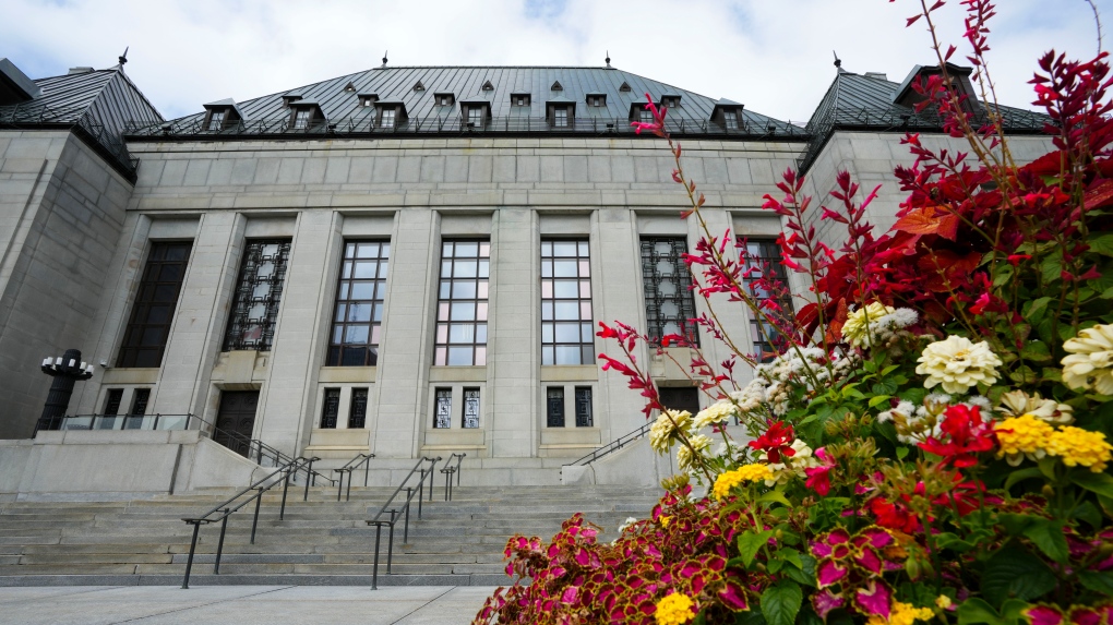 The Supreme Court of Canada is pictured in Ottawa on Tuesday Sept. 6, 2022. (THE CANADIAN PRESS/Sean Kilpatrick)
