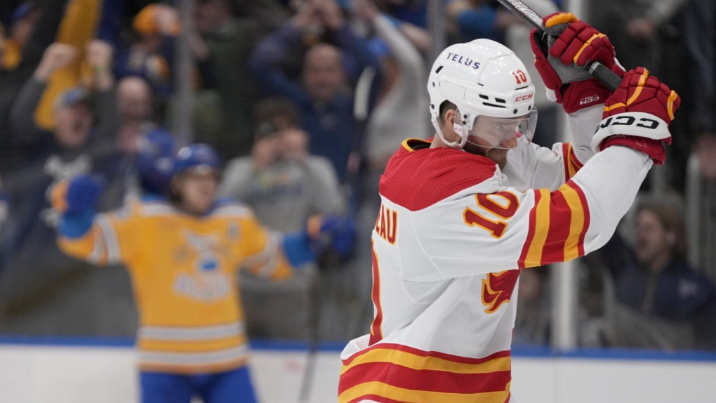 Jonathan Huberdeau Calgary Flames Youth 2023 NHL Heritage