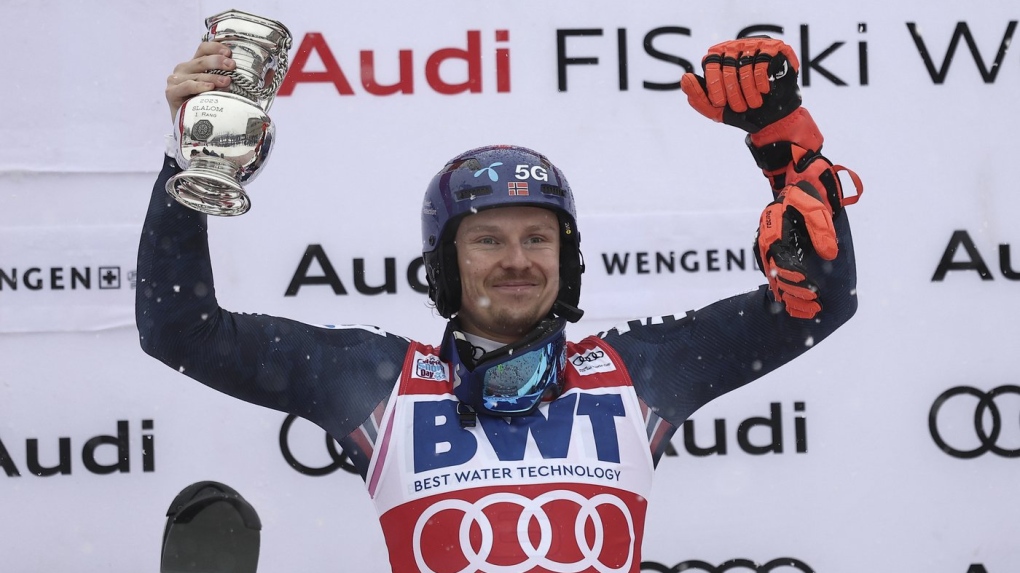 Kristoffersen wins World Cup slalom, completes Norway sweep