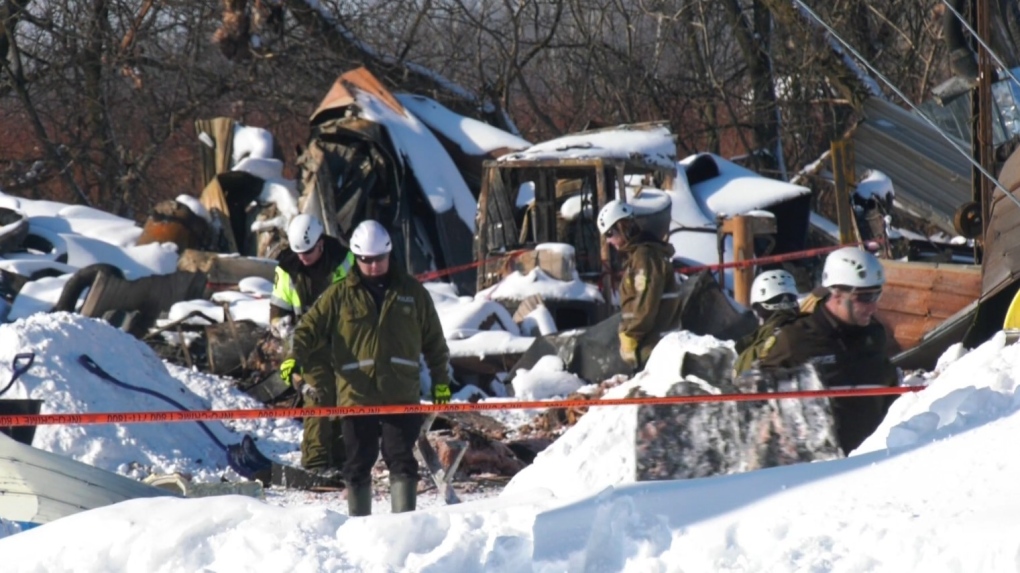 Police search for answers at 'vast' Quebec explosion site where three found dead