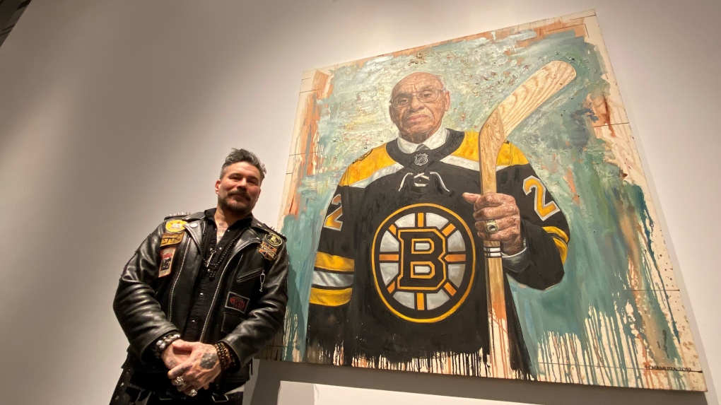 Willie O’Ree portrait unveiled at Beaverbrook Art Gallery