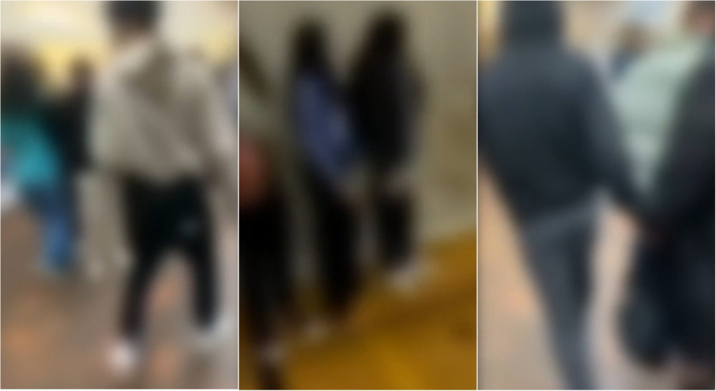 'He has a gun': Video captures dramatic moment inside Toronto school thrown into lockdown