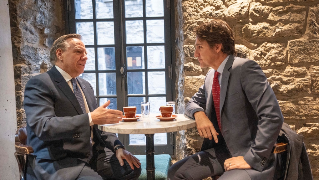Legault accuses Trudeau of attacking democracy and the Quebec people