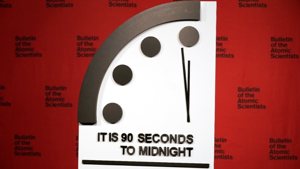 90 segundos para la medianoche: el reloj del Juicio Final avanza diez segundos