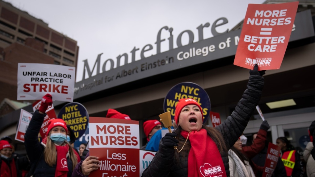 Nurses ratify contracts after strike at 2 NYC hospitals