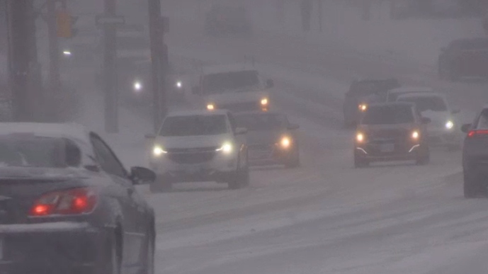 50 collisions reported in Waterloo region amid winter storm
