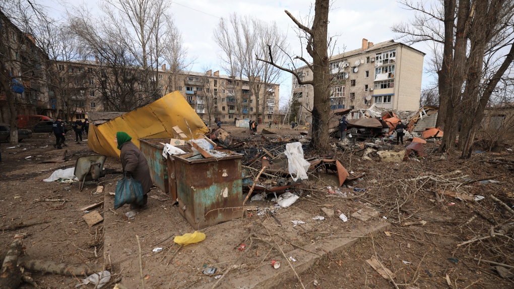 Russian shelling leaves 3 dead, 6 wounded in Ukrainian city of Kherson