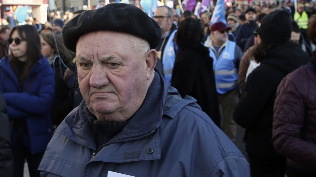 French officials say 1.27M protested pension reforms