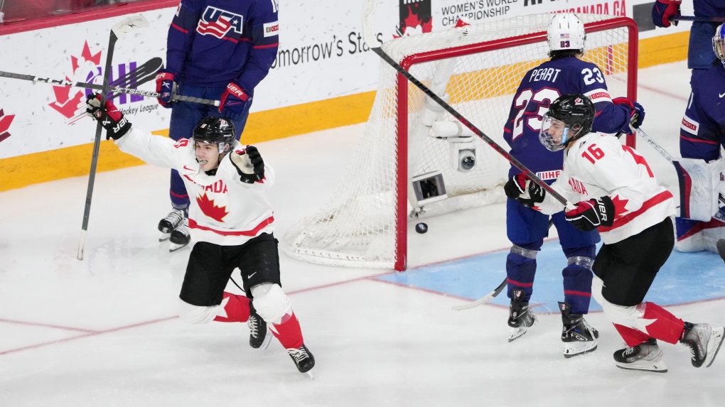 Going for gold: Canada roars back to beat U.S. in world junior semifinal
