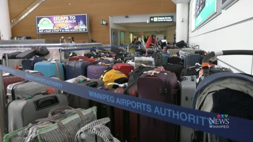 Lost luggage the leftovers of turbulent holiday travel season