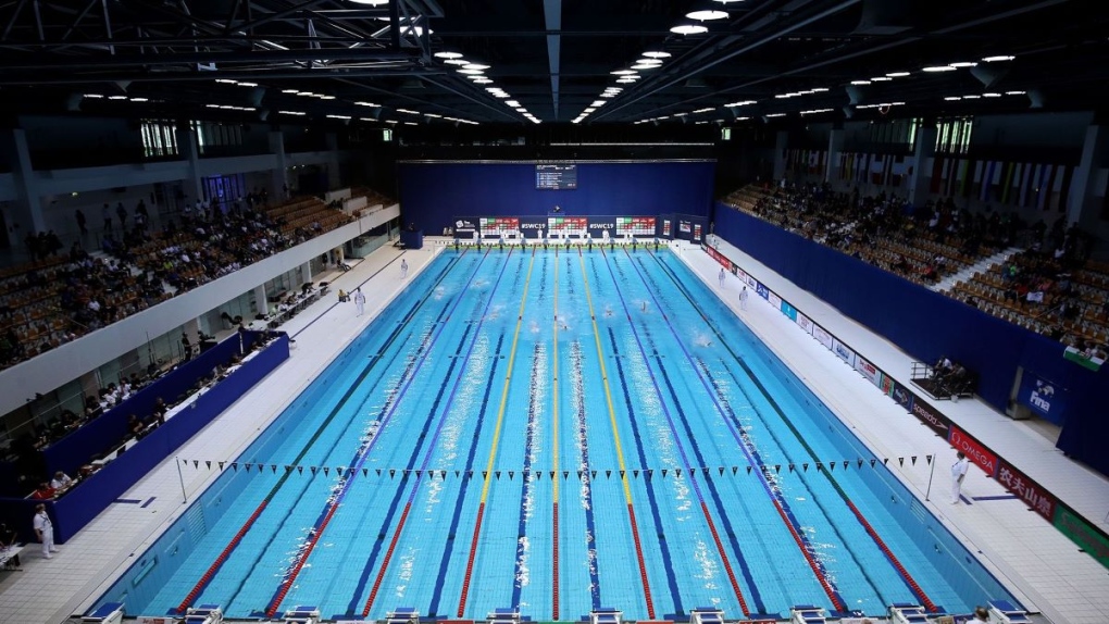 World Aquatics has scrapped an open category for transgender athletes at a World Cup event in Berlin due to a lack of entries. (Ronny Hartmann/Getty Images)