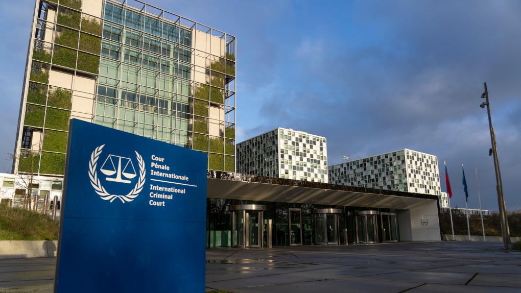 Exterior view of the International Criminal Court in The Hague, Netherlands, Tuesday, Dec. 6, 2022. (AP Photo/Peter Dejong)