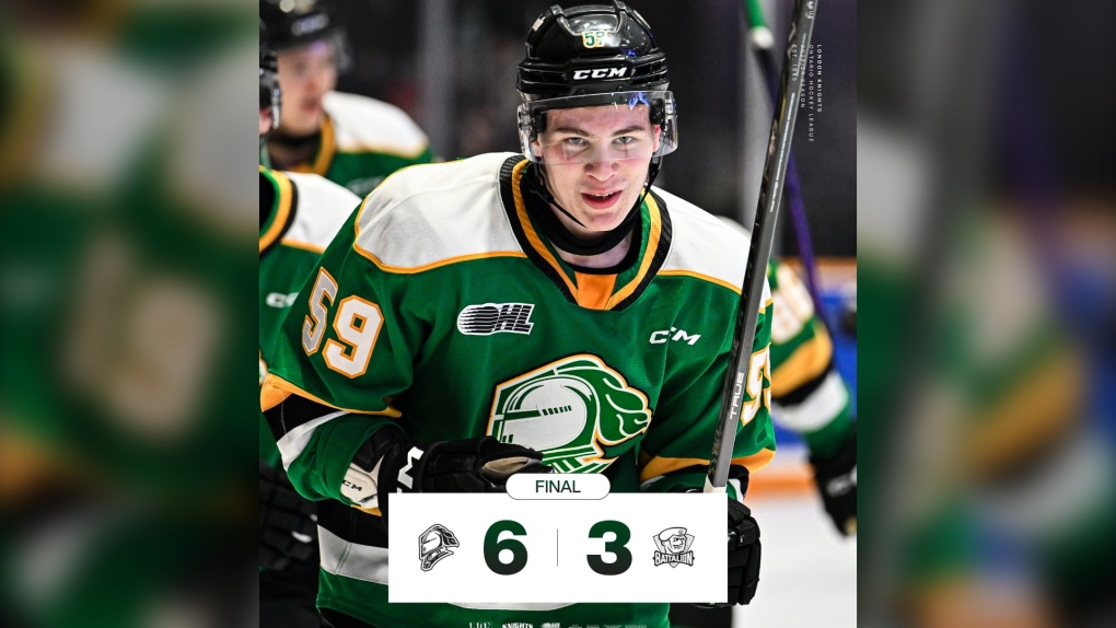 London Knights win on the road