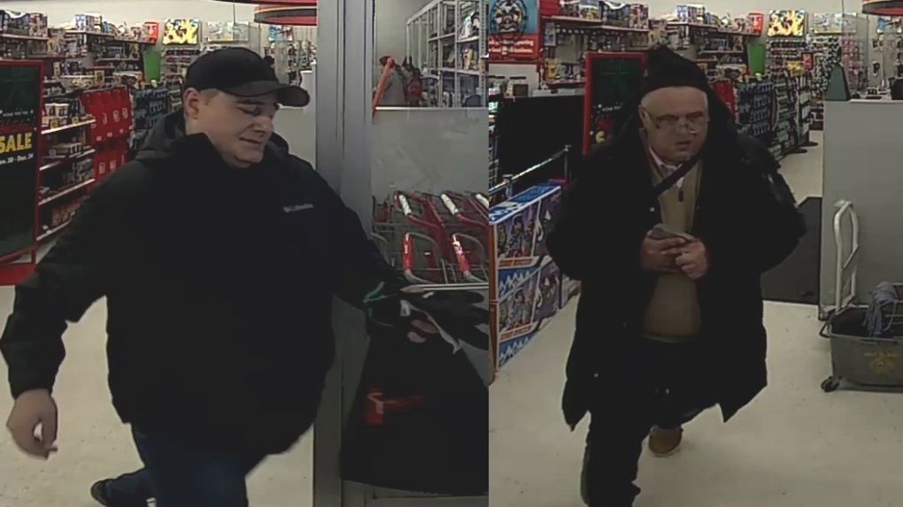North Bay police release photos of suspects in 'tacks in tires' scam