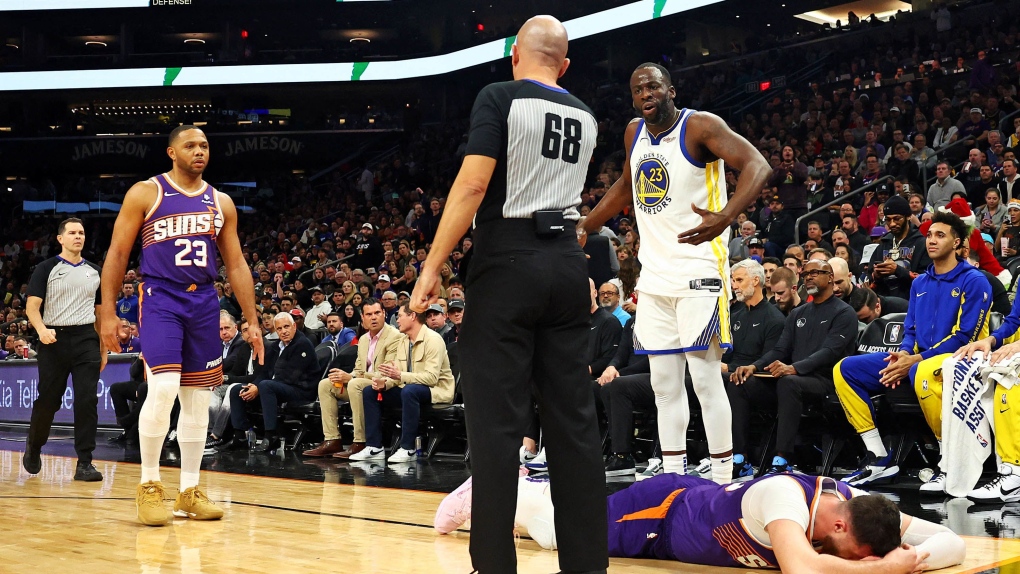 Draymond Green suspended indefinitely from NBA after striking Suns
