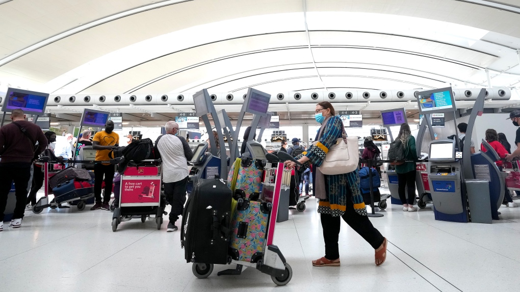 Toronto Pearson airport estimates it will see 150,000 passengers passing through its terminals daily until Christmas.